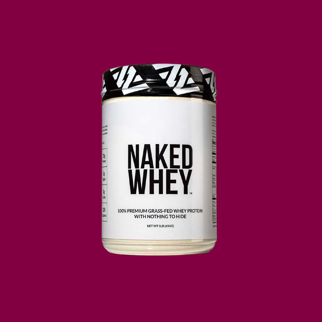 Naked WHEY 100% Grass Fed Unflavored Whey Protein Powder - fitzabout