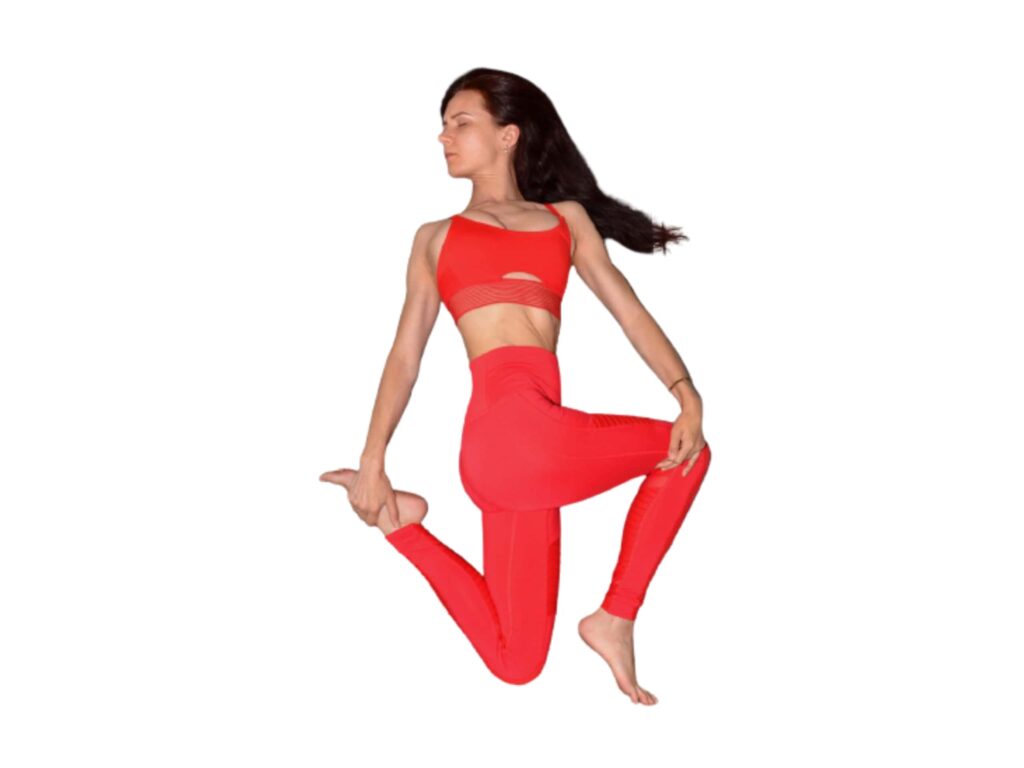 Reclining Open Leg Spinal Twist Pose (Jathara Parivartanasana) - Sharp Muscle