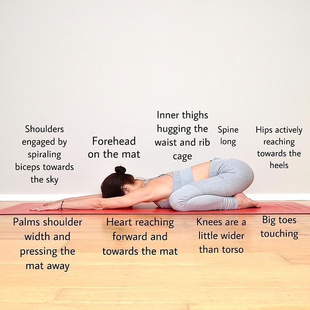Yoga Basics: Balasana (Child's Pose) | solidglow.com